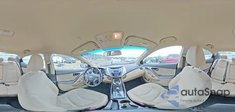 2013 Hyundai Elantra Gls z USA, uszkodzony, nr VIN 5NPDH4AEXDH271216